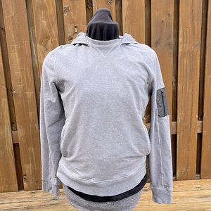 Lulu, lemon men’s, hooded sweatshirt